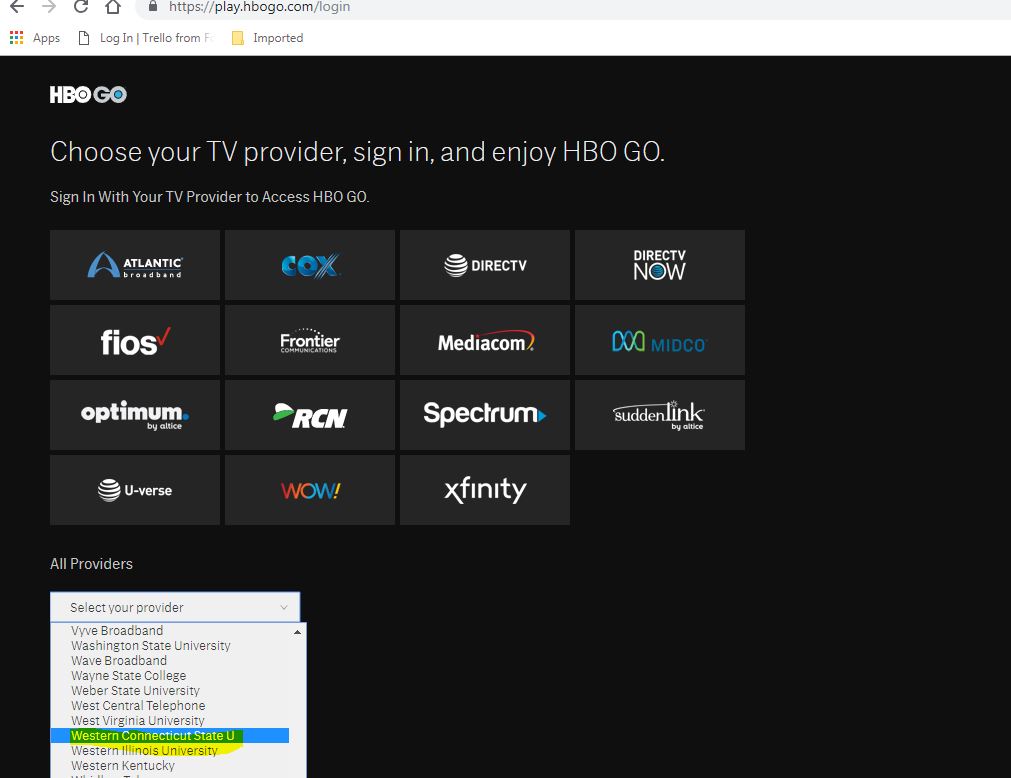 showtime anytime login directv