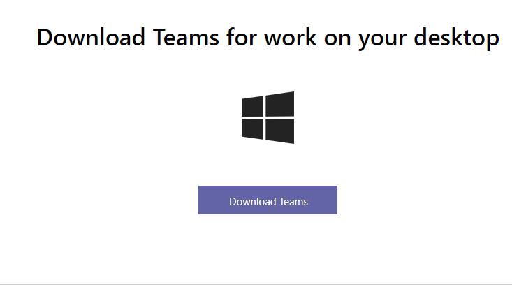 teams download for pc windows 10