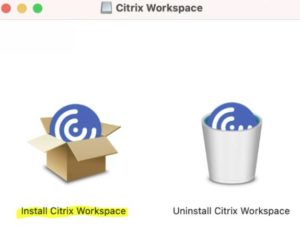 delete citrix from mac